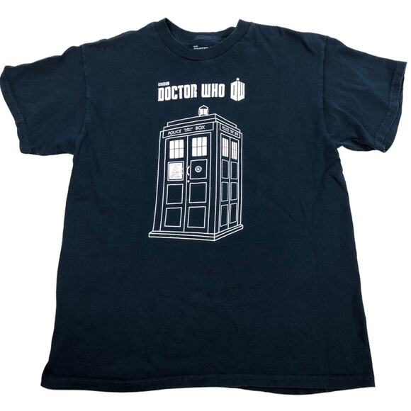 Ripple junction Doctor Who blue T-shirt medium - Picture 1 of 7